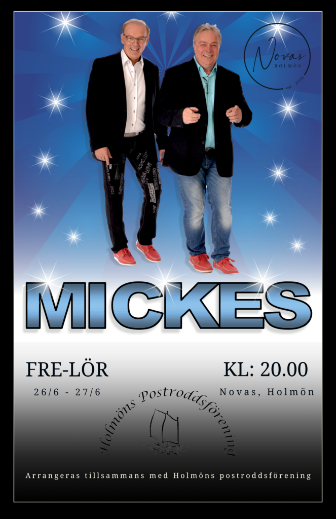 POSTRODDSDANS PÅ NOVAS!